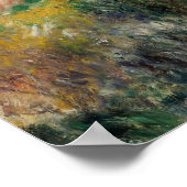 Auguste Renoir - Hügel um die Bucht Poster (Ecke)
