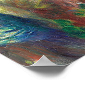 Auguste Renoir - In der Nähe des Sees Poster (Ecke)