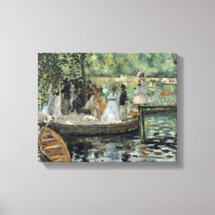 Auguste Renoir - La Grenouillere Leinwanddruck
