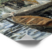 Auguste Renoir - La Grenouillere Poster (Ecke)