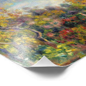 Auguste Renoir - Landschaft bei Beaulieu Fotodruck (Ecke)