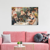 Auguste Renoir - Mittagessen im Party Leinwanddruck (Insitu (Wohnzimmer))