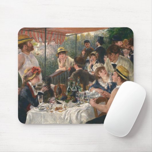 Auguste Renoir - Mittagessen im Party Mousepad (Mit Mouse)
