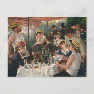 Auguste Renoir - Mittagessen im Party Postkarte