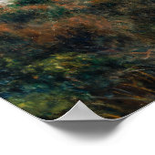 Auguste Renoir - Nebel auf Guernsey Poster (Ecke)