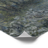 Auguste Renoir - Schneebedeckte Landschaft Poster (Ecke)
