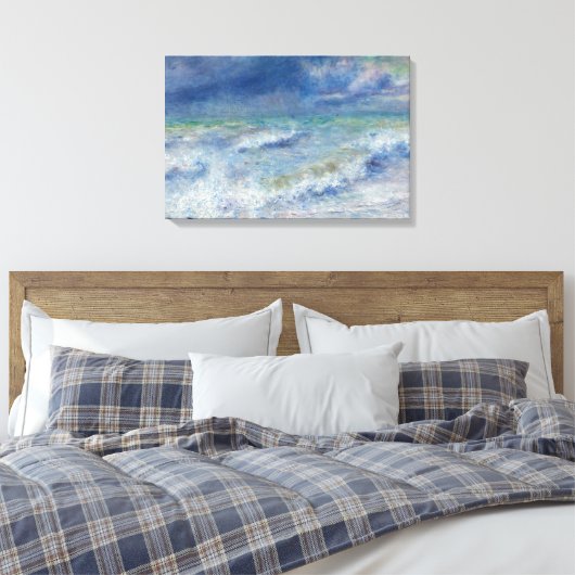 Auguste Renoir - Seascape Leinwanddruck (Insitu (Schlafzimmer))