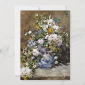 Auguste Renoir - Spring Bouquet Ankündigung (Vorderseite)