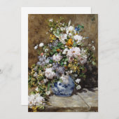 Auguste Renoir - Spring Bouquet Ankündigung (Vorne/Hinten)