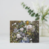 Auguste Renoir - Spring Bouquet .Spring Postkarte (Stehend Vorderseite)
