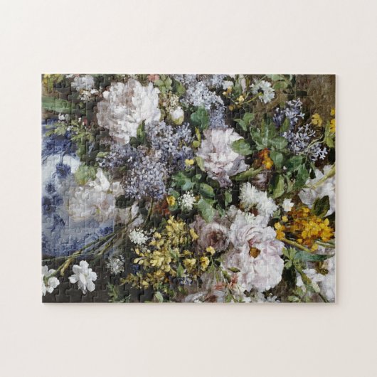 Auguste Renoir - Spring Bouquet .Spring Puzzle (Horizontal)