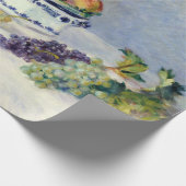 Auguste Renoir Stillleben mit Pfirsichen und Traub Geschenkpapier (Ecke)