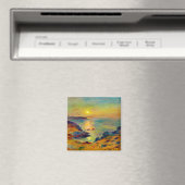 Auguste Renoir "Sunset et Douarnenez" Magnet (In Situ (Geschirrspüler))