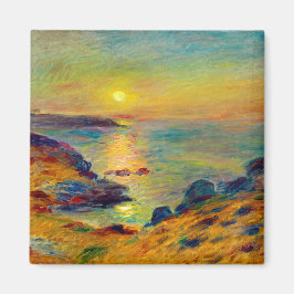 Auguste Renoir "Sunset et Douarnenez" Magnet