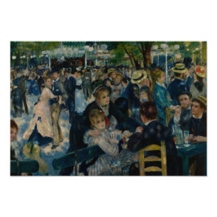 Auguste Renoir - Tanz im Le Moulin de la Galette Fotodruck