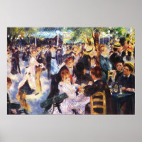 AUGUSTE RENOIR - Tanz in Le moulin de la Galette
