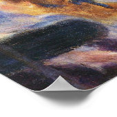 AUGUSTE RENOIR - Tanz in Le moulin de la Galette Poster (Ecke)