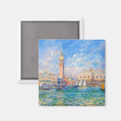 Auguste Renoir - The Doges Palace Venice Magnet (Vorderseite/Rückseite)