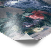 Auguste Renoir - Vase von Rose Fotodruck (Ecke)