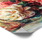 Auguste Renoir - Verworfene Rose Poster (Ecke)