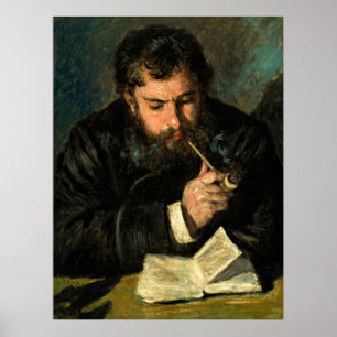 Auguste Renoir von Claude Monet Poster