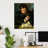 Auguste Renoir von Claude Monet Poster (Heimbüro)