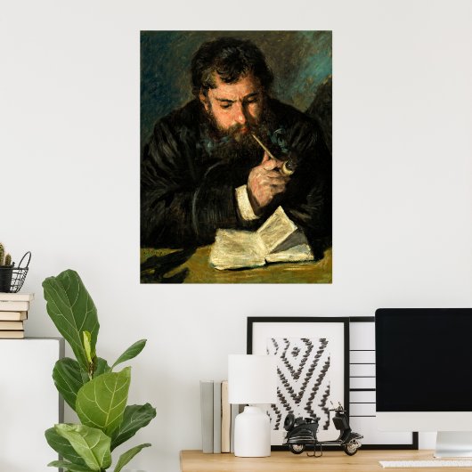 Auguste Renoir von Claude Monet Poster (Heimbüro)