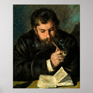 Auguste Renoir von Claude Monet Poster
