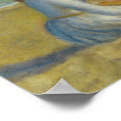 Auguste Renoir - Zahlen zum Strand Poster (Ecke)