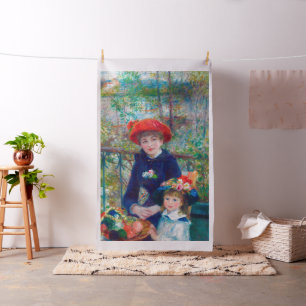 Auguste Renoir "Zwei Schwestern (Auf der Terrasse) Stoff