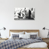 Auguste Rodin in seinem Pariser Studio Leinwanddruck (Insitu (Schlafzimmer))