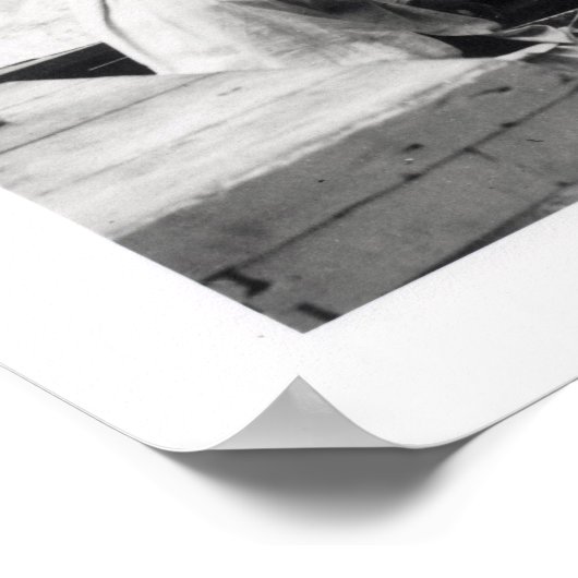 Auguste Rodin in seinem Pariser Studio Poster (Ecke)