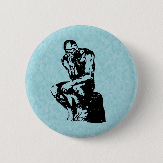 Auguste Rodin Thinker Light Cycle Button (Vorderseite)