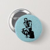 Auguste Rodin Thinker Light Cycle Button (Vorne & Hinten)