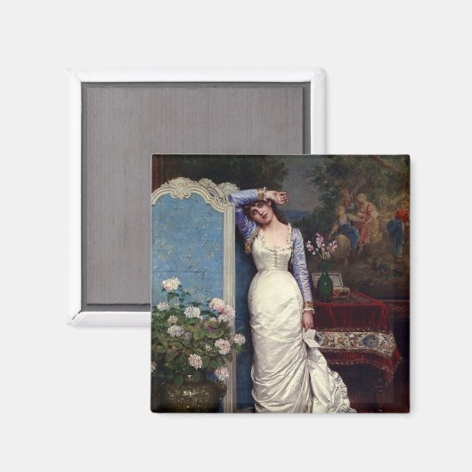 Auguste Toulmouche Magnet (Vorderseite/Rückseite)