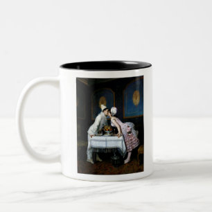 Auguste Toulmouche Zweifarbige Tasse