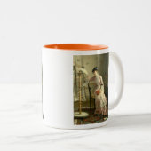 Auguste Toulmouche Zweifarbige Tasse (VorderseiteRechts)