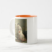 Auguste Toulmouche Zweifarbige Tasse (Vorderseite Links)