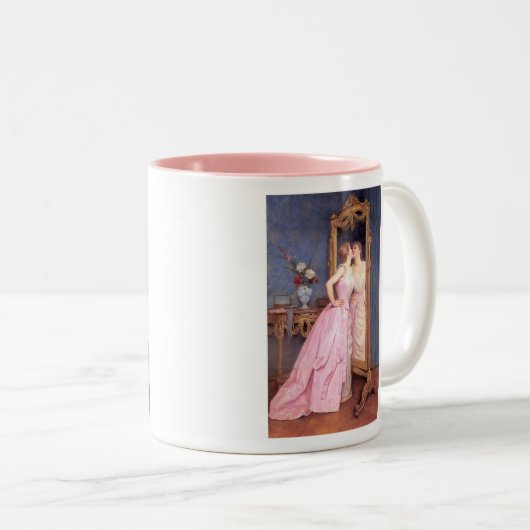 Auguste Toulmouche Zweifarbige Tasse (VorderseiteRechts)