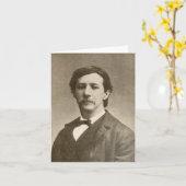 Augustin Daly Karte (Gelbe Blume)