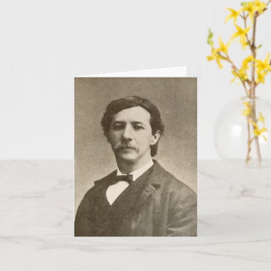 Augustin Daly Karte (Gelbe Blume)