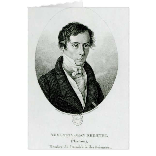 Augustin Jean Fresnel 1825 (Vorne)