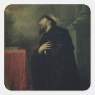 Augustine, 1663 quadratischer aufkleber