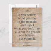 Augustine #1 postkarte (Vorne/Hinten)