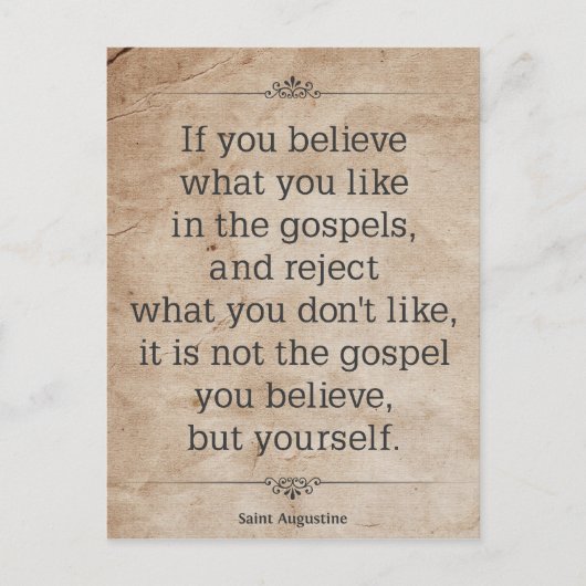 Augustine #1 postkarte (Vorderseite)