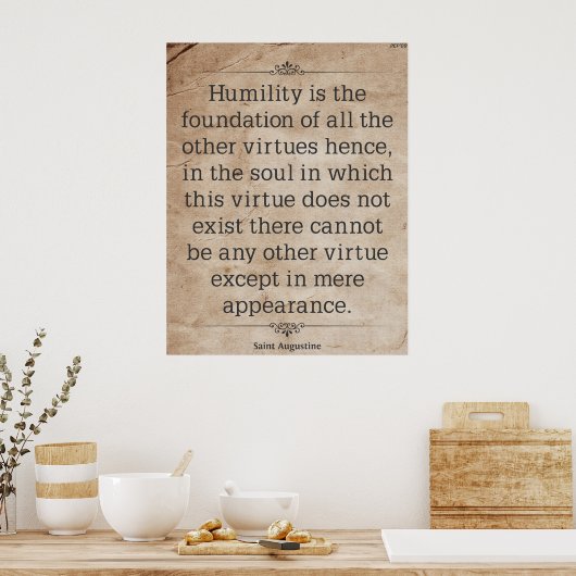 Augustine #3 poster (Küche)