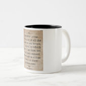 Augustine #3 zweifarbige tasse (VorderseiteRechts)