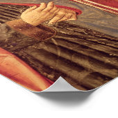 Augustine Abfahrt nach Mailand Poster (Ecke)
