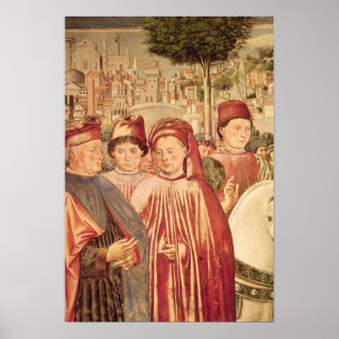 Augustine Abfahrt nach Mailand Poster