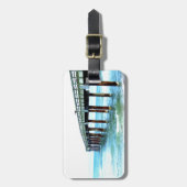 Augustine Angelpfeifer Gepäckanhänger (Vorderseite vertikal)